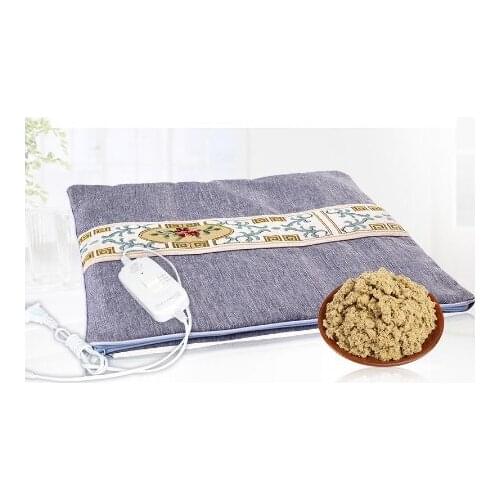 Electric Heating Hot Moxa Cushion Moxibustion Pad Chinese Herbal Wormwood Mat Office Home Health care Warm Moxibustion Pads