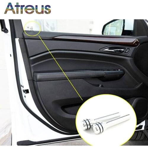 Atreus 2X 48mm Car Door Pin Lock Knob Lift Covers For Subaru Impreza XV Hyundai Solaris tucson I30 IX25 creta Kia Rio K2 K3 Ceed