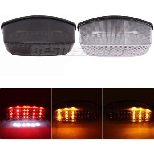 Motorcycle Tail Light Brake Turn Signals Integrated LED Light For Ducati Monster 400 600 620 695 750 800 900 1000 1994-2008