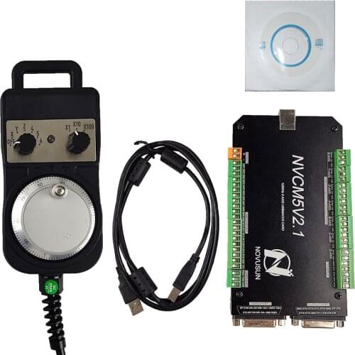 NVCM CNC controller MACH3 USB interface board for stepper motor brand new 3-axis 4-axis 5-axis 6-axis electronic handwheel