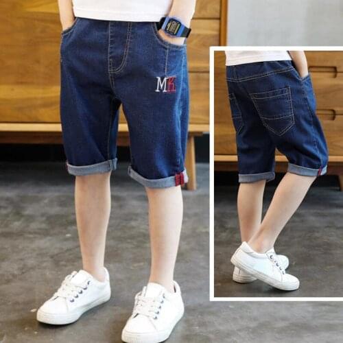 Boy clothes children pants boys ripped jeans spring and autumn clothes cotton trousers kids clothes