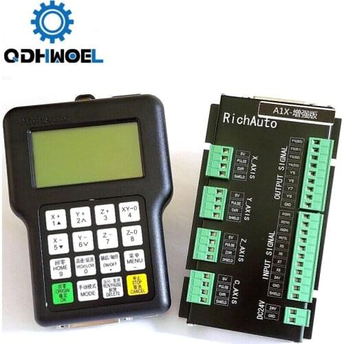 RichAuto DSP Motion Control System A11 3 Axis CNC Controller for CNC Router Replace RichAuto 0501 Controller