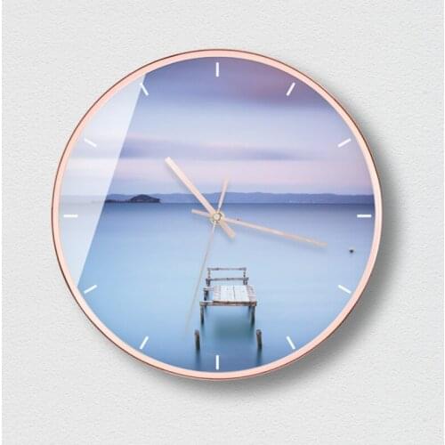 Modern Design Large Metal Art Wall Clock Duvar Saati Relogio De Parede Clock Morden Horloge murale For Living Room Decoration