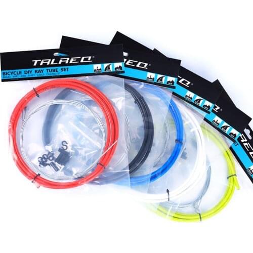 TRLREQ 4/5mm MTB Road Bike Brake/Derailleur Line Tube Set Mountain Bicycle High Toughness Line Tube Cycling Accessories 2/2.5m