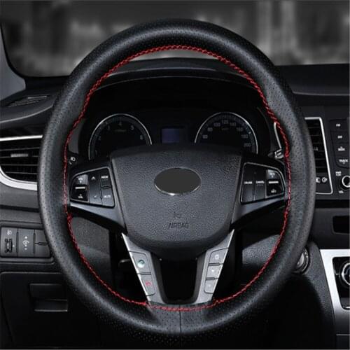 Car styling steering wheel cover for BMW X1 E84 F48 X3 X4 F34 F31 F11 F07 F30 F10 X5 E53 F15 E70 E71 X6 F16