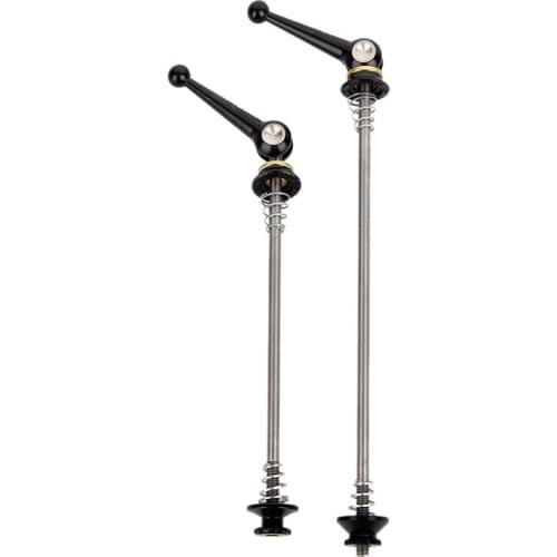Hot-Bicycle Skewers 1 Pair Ultralight Titanium Quick Release Bicycle Hub Skewers for MTB Road Bike