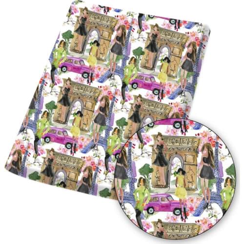 Polyester Cotton Fabric Trendy Women Popular Patterns Cloth Sheets Home Textile Dress Mask Sewing Crafts Material 45*145cm 1pc