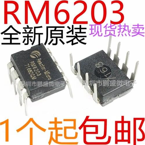 10 pçs/lote RM6203 CR6203 DIP8 CI