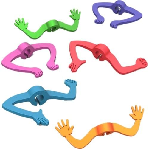 6Pcs Wine Glass Marker Silicone Wine Drink Markers Wine Identifiers for Party Assorted Colours,Random Color