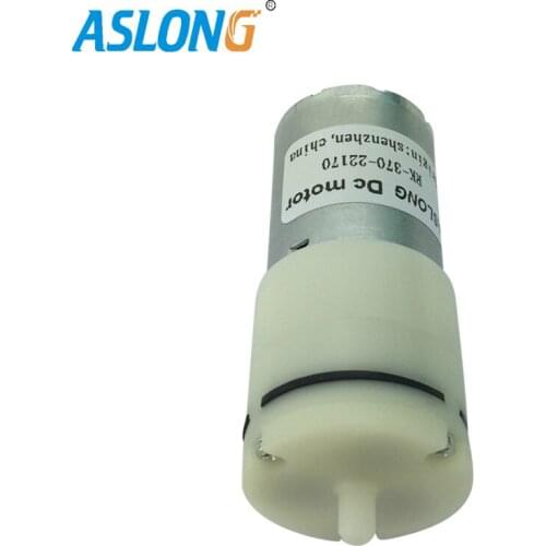 6V 2.2Lpm DC Oxygen Pump Battery Powered 500mmHG Air Diaphragm pump with 12v 370 dc moto for small ventilator Home Appliances