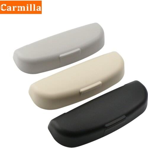 Carmilla Car Glasses Box Case Holder Box for Chevrolet Cruze Captiva Matiz Trax Aveo Sonic Lova Sail EQUINOX Impala Accessories