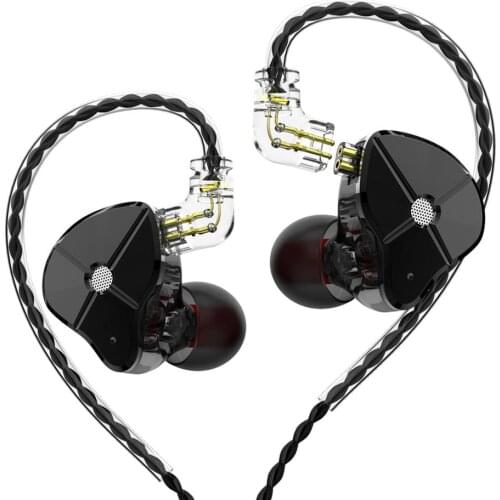 New TRN ST1 Ergonomic Wired Earplug Headset Detachable In-Ear Eeaphone HiFi DJ Monitor Running Sport Earphone With Mic наушники