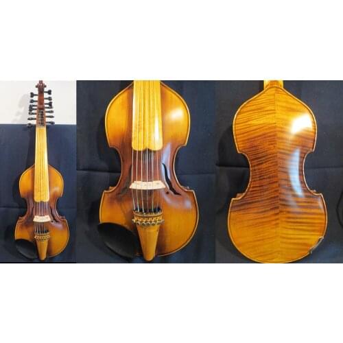 Baroque style SONG Brand profession Master 7*7 strings 15" Viola d'Amore#12372