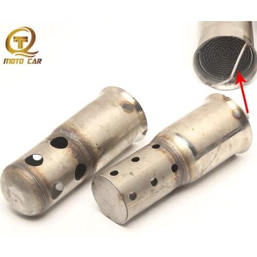 Motorcycle db killer 51MM Catalyst muffler exhaust Silencer Noise Sound Eliminator Escape for Off road Bike