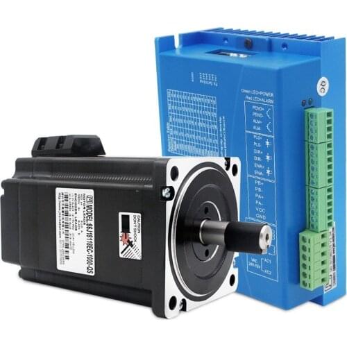 Maxgeek 0-2000RPM 8.5NM 86 Closed Loop Stepper Motor Driver Kit Two-Phase with 2M Encoder Extended Cord