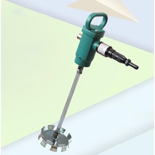 NT-TJ3 Handheld Air Agitator Pneumatic Mixer Stirrer Blades Paint Agitator Air Power Supply Ink Paint Coating Mixing Machine