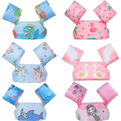 Non-inflated Foam Baby Buoyant Swimwear One-piece Buoyancy Swimsuit High Elasticity Pool Float Kid Learning Swimming Clothes