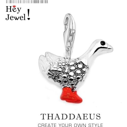 Charm Pendant Farm Animals,Europe Style Good Jewelry For Women,2017 Club Gift In 925 Sterling Silver Fit Bracelet,Super Deal