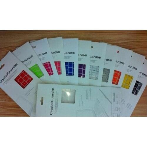 US, 11'' Laptop Soft Silicone Colorful KeyBoard Case Protector Cover Skin For MacBook Pro Air Retina 11 12 13 15 Waterproof