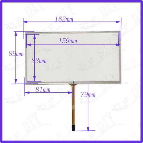 ZhiYuSun TPM6901 7Inch 162mm*89mm 4Wire Resistive TouchScreen Panel Digitizer 162*89 this is compatible