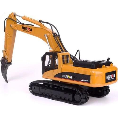 1/40 Scale Diecast Alloy Metal Car Excavator Ripper Scarifier Truck Excavator Model Toy Engineering Truck For Kids Collections