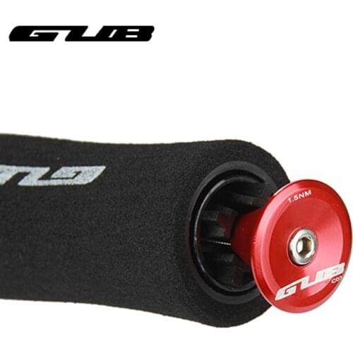 1 Pair GUB Bicycle Handlebar End Plugs Handle Bar Caps Aluminum Alloy Handle Grip Bar End Stoppers Bike Parts