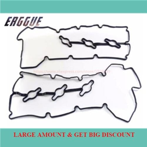 22453-3C110 22441-3C110 New Engine Left & Right Valve Cover Gasket For Hyundai Veracruz Azera Sonata Santa Fe / Kia 3.3L 3.8L