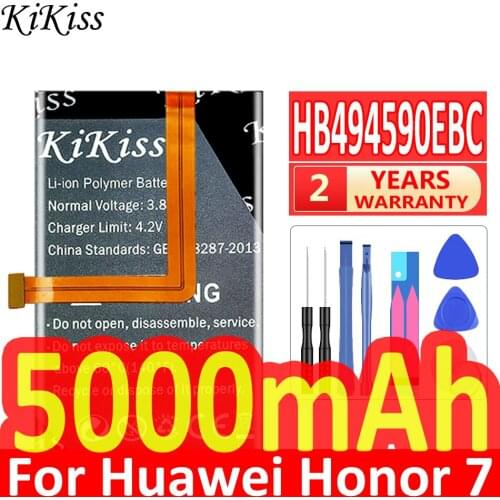 4200mAh High Capacity Battery For Huawei Honor 7 Glory Honor7 PLK-TL01H ATH-AL00 PLK-AL10 For Hua Wei Phone Battery HB494590EBC