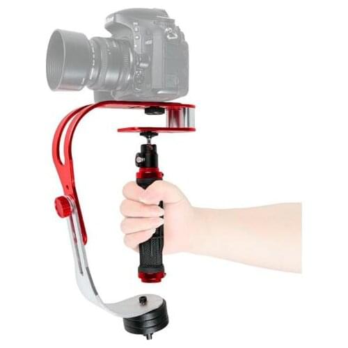 Alloy Aluminum Mini Handheld Digital Camera Stabilizer Video Steadicam Mobile DSLR 5DII Motion DV Steadycam for Gopro