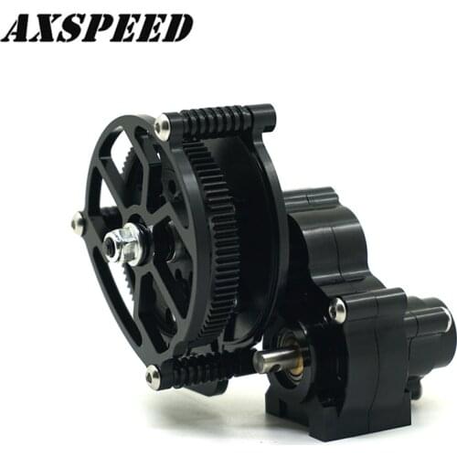 1/10 RC Crawler SCX10 All Metal Inverted Transmission / Center Gearbox for 1/10 Axial SCX10 Gear Box Parts