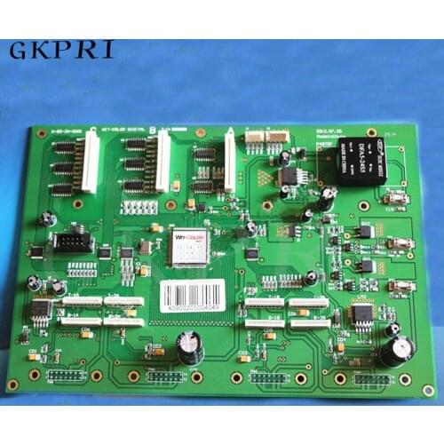 Digital Plotter printer Wit-color 9100 9200 Carriage Board for Epson WitColor DX7 Printhead Print head Card Double Head 2H