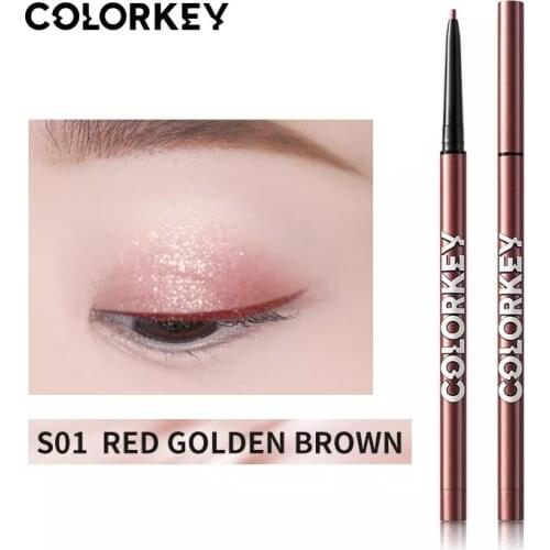 Colorkey 6 Colors Eyeliner Gel Pencil Long-lasting Waterproof Makeup Comestic No Blooming Color Eyeliner TSLM2