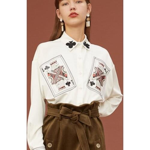 DAUHYIOM Blouses With Embroidery