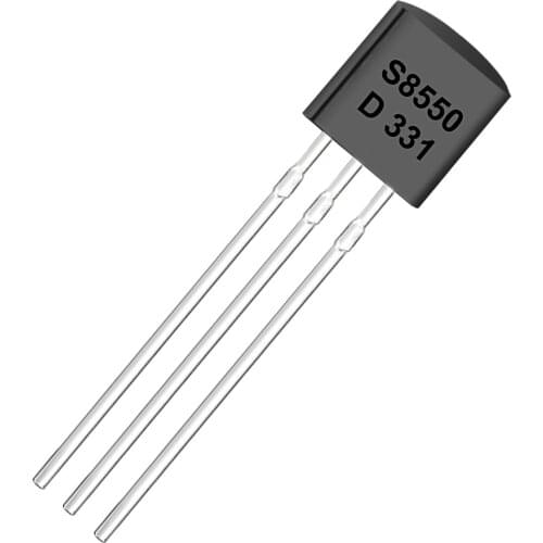 Meracly 100pcs S8550 TO92 S8550D TO-92 8550 TRANSISTOR (PNP) 0.5A 40V new and original