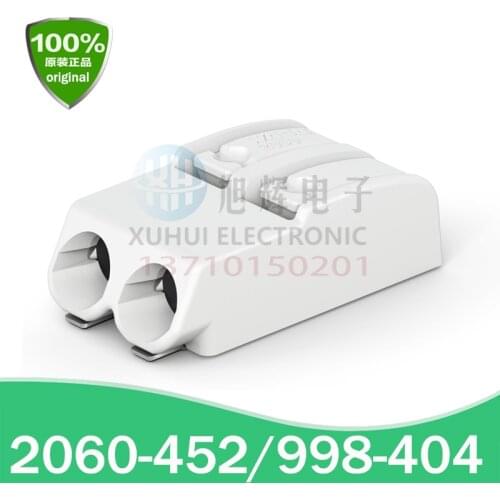 WAGO Origin 2060-452/998-404 LED SMD PCB Terminal Block Push-in Button Spacing Tape-And-Reel Packaging Light Connector