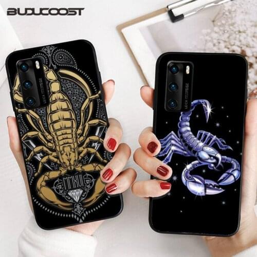 Reall Cute brutal scorpion Shiny Phone Case for Huawei P20 P30 P20Pro P20Lite P30Lite P10 P Smart plus P10Lite P40 Pro P40 lite
