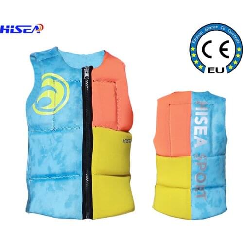 Neoprene Adults Life Vest Jacket Water Ski Wakeboard Swimming Life Jackets Buoyancy Surfing Life Vest Swimming Floating Cloth