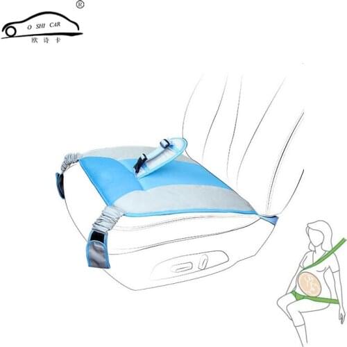 Special Car Safety Cushion Pregnancy Women Maternity Seat Belt Adjuster Comfort Car Seat Cover Pad for Pregnant Moms Belly