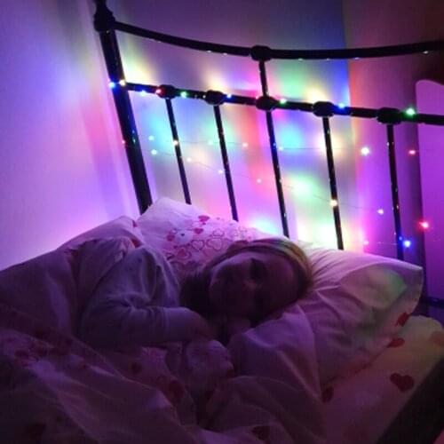 1-3M LED String Lights Warm White Fairy Lights Garland for Home Christmas Wedding Birthday Party Decoration Battery Powered Lamp