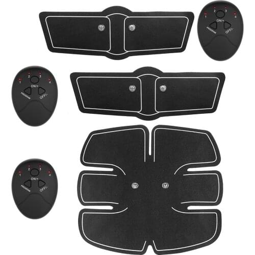 3 дня доставки Abdominal Muscle Trainer Electronic Muscle Exerciser Machine Fitness Toner Belly Arm Exercise Fitness Equipment