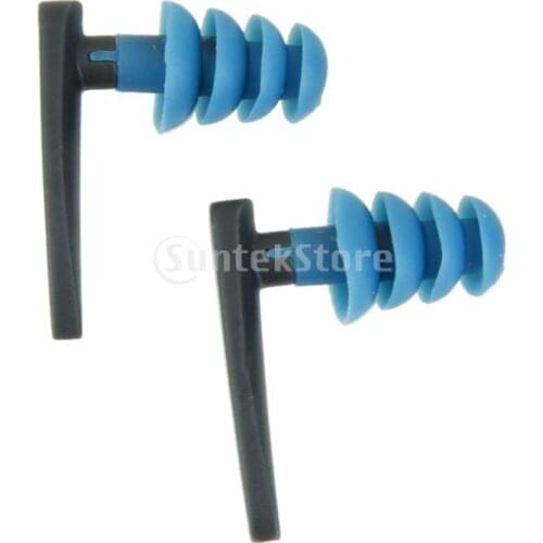 Swimming Surfing Ear Plug Earplug Water Sports Ear Protectors Blue