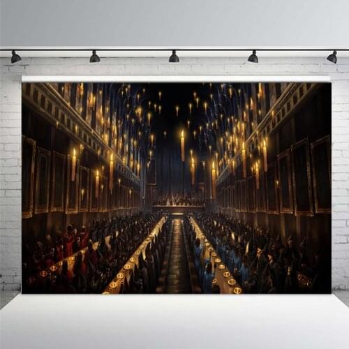 Photography Backdrops Dining Hall Candles Church Custom Photo Studio Backdrop Background Banner Vinyl Background Photography