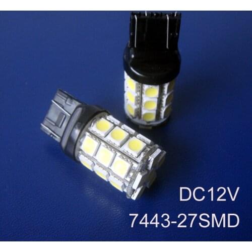 High quality 12V 5W W21/5W Car led Rear lights,7443 Auto led Brake lights T20 led Stoplight Bulbs Lamps free shipping 50pcs/lot