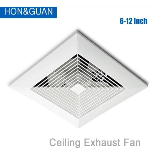 6inch Air Extractor Bathroom Exhaust Fan Silent Ventilation System Ceiling Wall Ventilator For Kitchen Bedroom Bath Ventilating