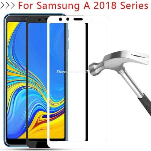 Protective Glass For Samsung A5 A6 A7 A8 Plus A9 Tempered Glas Screen Protector Case On Galaxy A 5 6 7 8 9 5a 6a 7a 8a 9a