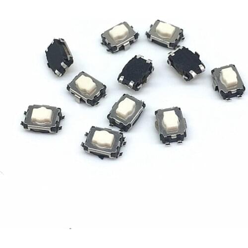 20pcs/lot 4.7*3.5*2.5mm Plum Blossom Little Turtle Light Touch Switch 4.7x3.5x2.5mm Tiny buttons 4 Pins Micro Push Button Switch