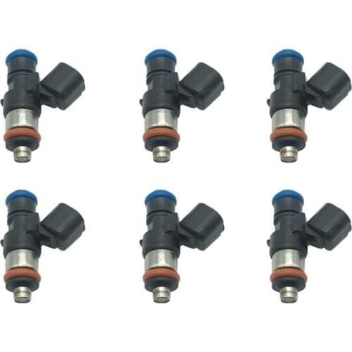 6Pcs Car Fuel injector For 2006-2015 Camaro SS Corvette Pontiac G8 LS3 LS7 08-13 Corvette LS3 L99 OME: 0280158051 12576341