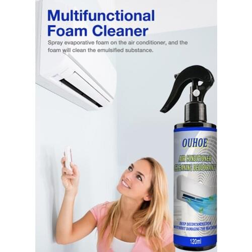 Air-conditioning Air Cleaning Deodorant Air Conditioner Cleaner Professional Efficient Air Freshener-30/120ml