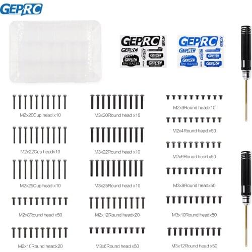 GEPRC Universal Screw Box For the Installation Of Missing Screws On The Aircraft Frame RC DIY FPV Quadcopter Accessories parts