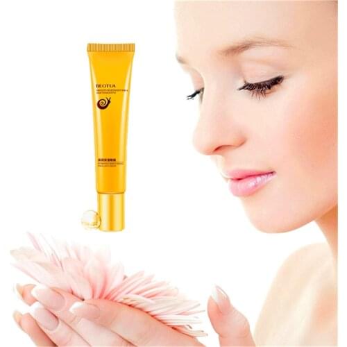 Love Thanks 20g Snail Eye Cream Tighten Eye Pouch Essence Moisturizing Firming Anti-Aging Serum Dark Circles Bags Removal Serum